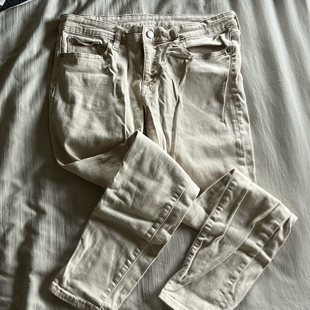 Gap Khaki Legging Skimmer Ankle Jeans